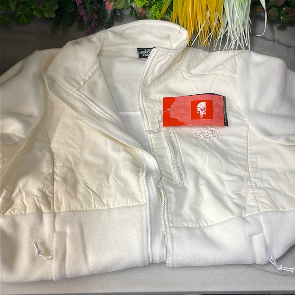 The North Face White Fleece Jacket